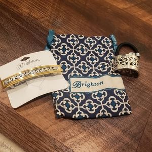 Brighton hair clip and tie